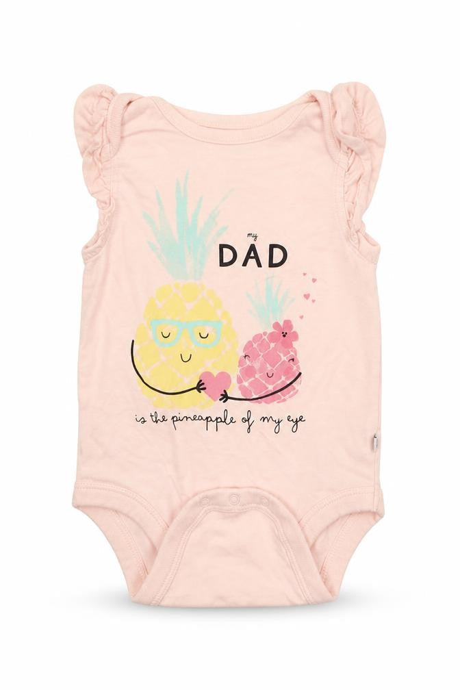 Gap Baby Pink   Babygrow One-Piece Size 6-9 Months  - details on chest