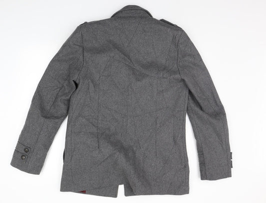 River Island Womens Grey   Jacket Coat Size S