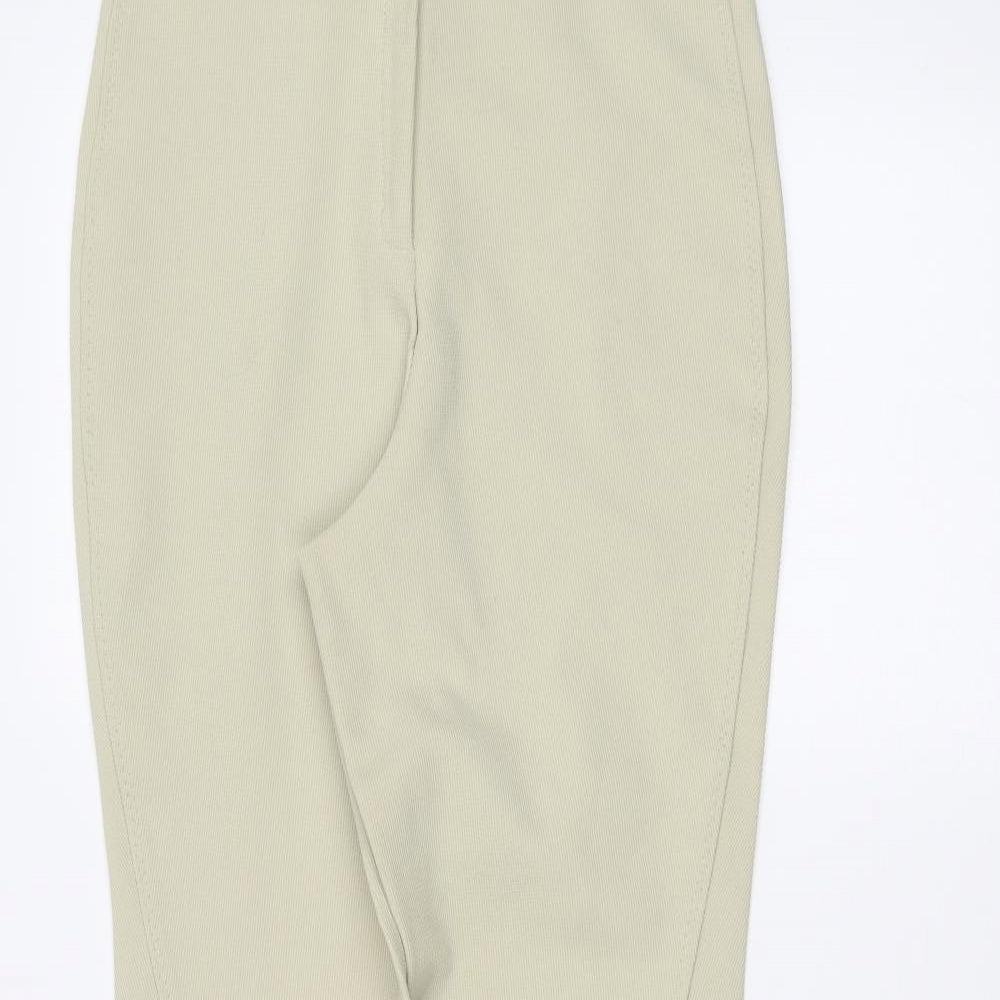 Preworn Womens Beige   Trousers  Size 26 in L29 in