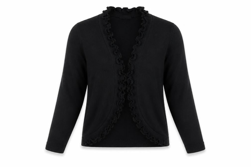 Claudia Ciuti Womens Black   Cape Jumper Size M