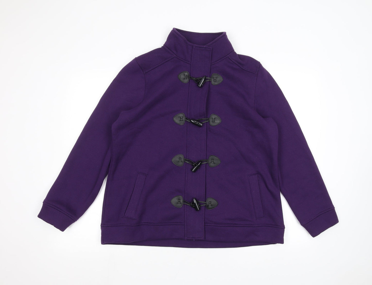 BM Womens Purple   Full Zip Jumper Size M