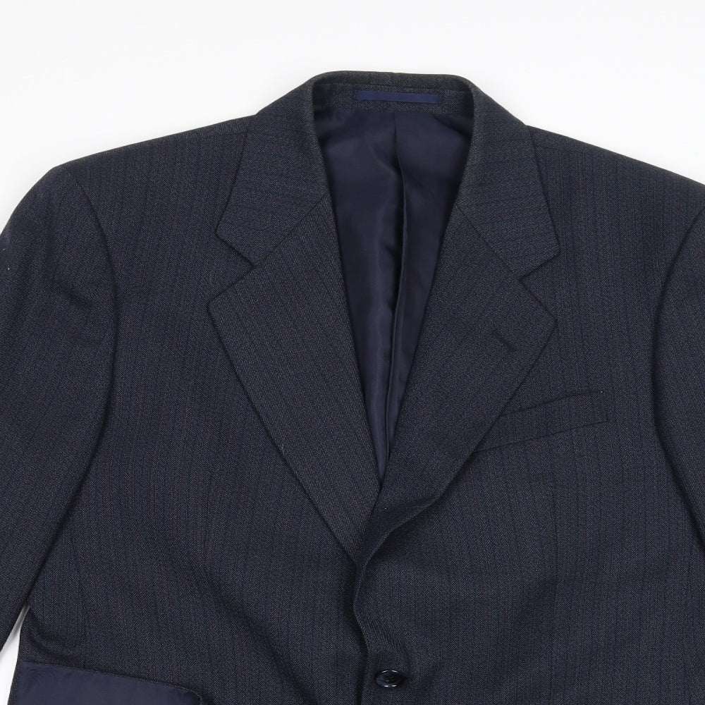 West Brook Mens Blue   Jacket Suit Jacket