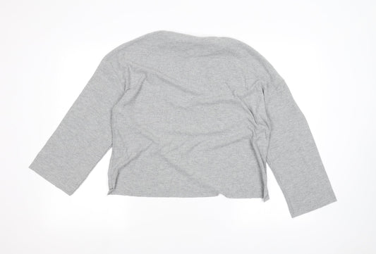 Topshop Womens Grey   Basic T-Shirt Size 6