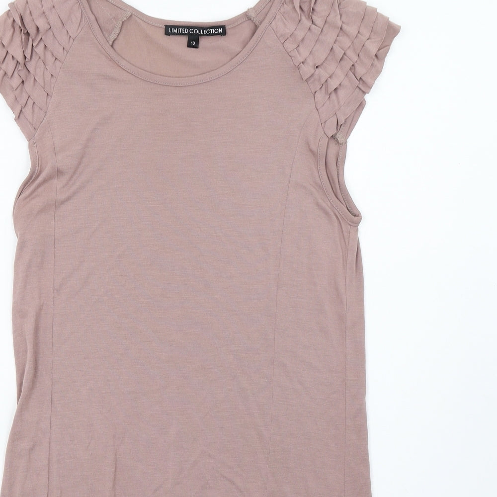 Marks and Spencer Womens Purple   T-Shirt Dress  Size 10
