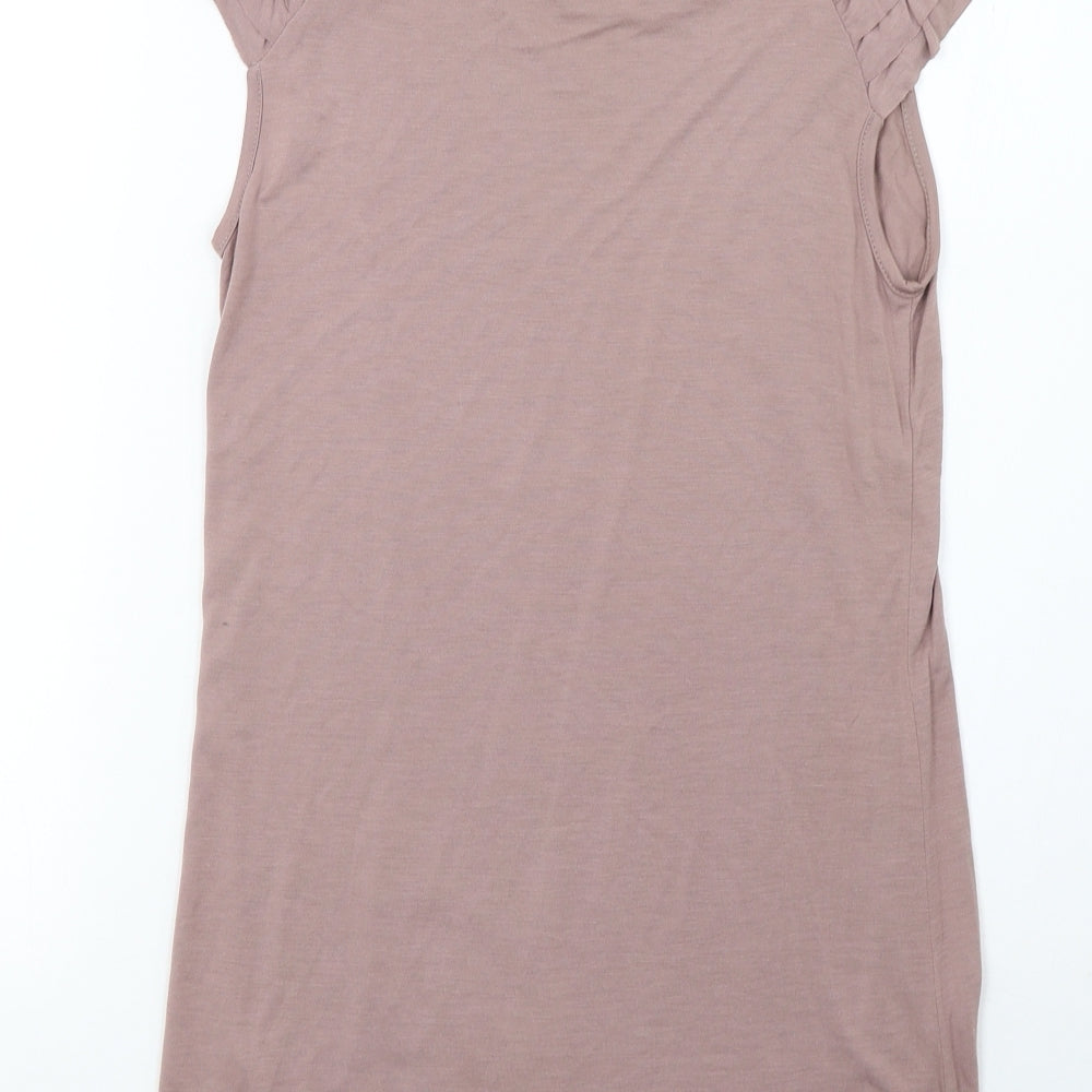 Marks and Spencer Womens Purple   T-Shirt Dress  Size 10