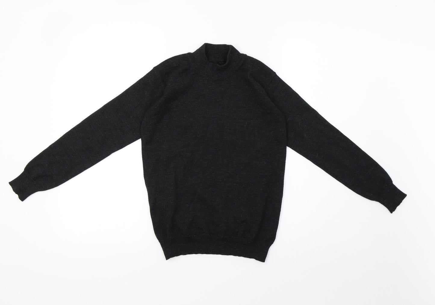 Preworn Womens Grey  Knit Pullover Sweatshirt Size 8