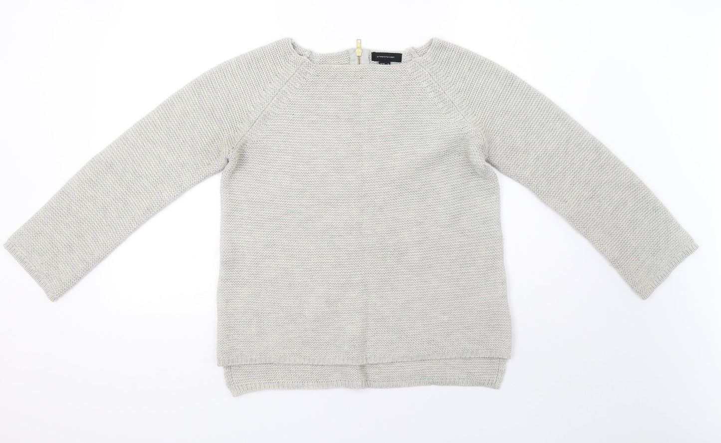 Primark Womens Beige  Knit Pullover Sweatshirt Size 10