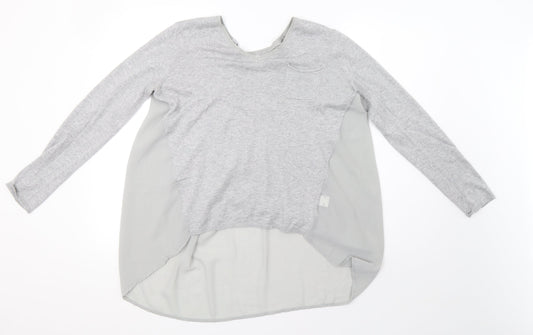 so sweet Womens Grey   Pullover Sweatshirt Size M