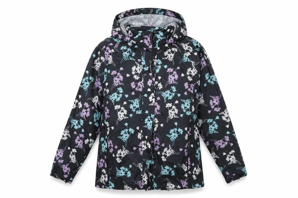 Preworn Womens Black Polka Dot  Jacket  Size XL  - 46inch