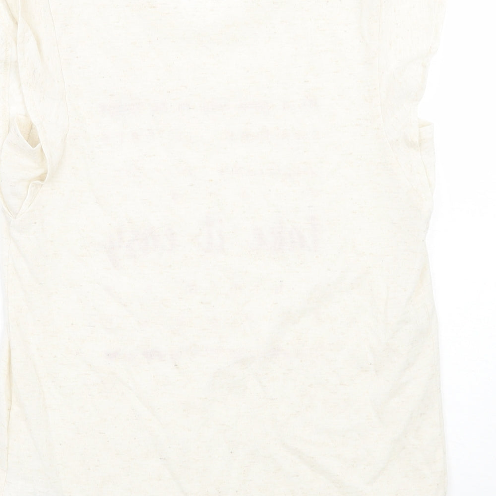 NEXT Womens Ivory   Basic T-Shirt Size 6