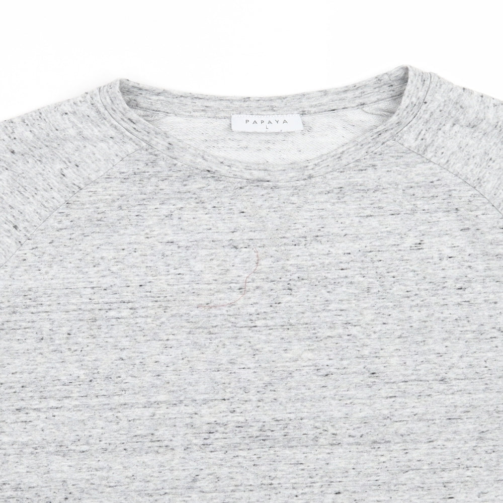 Papaya Womens Grey   Pullover Jumper Size L