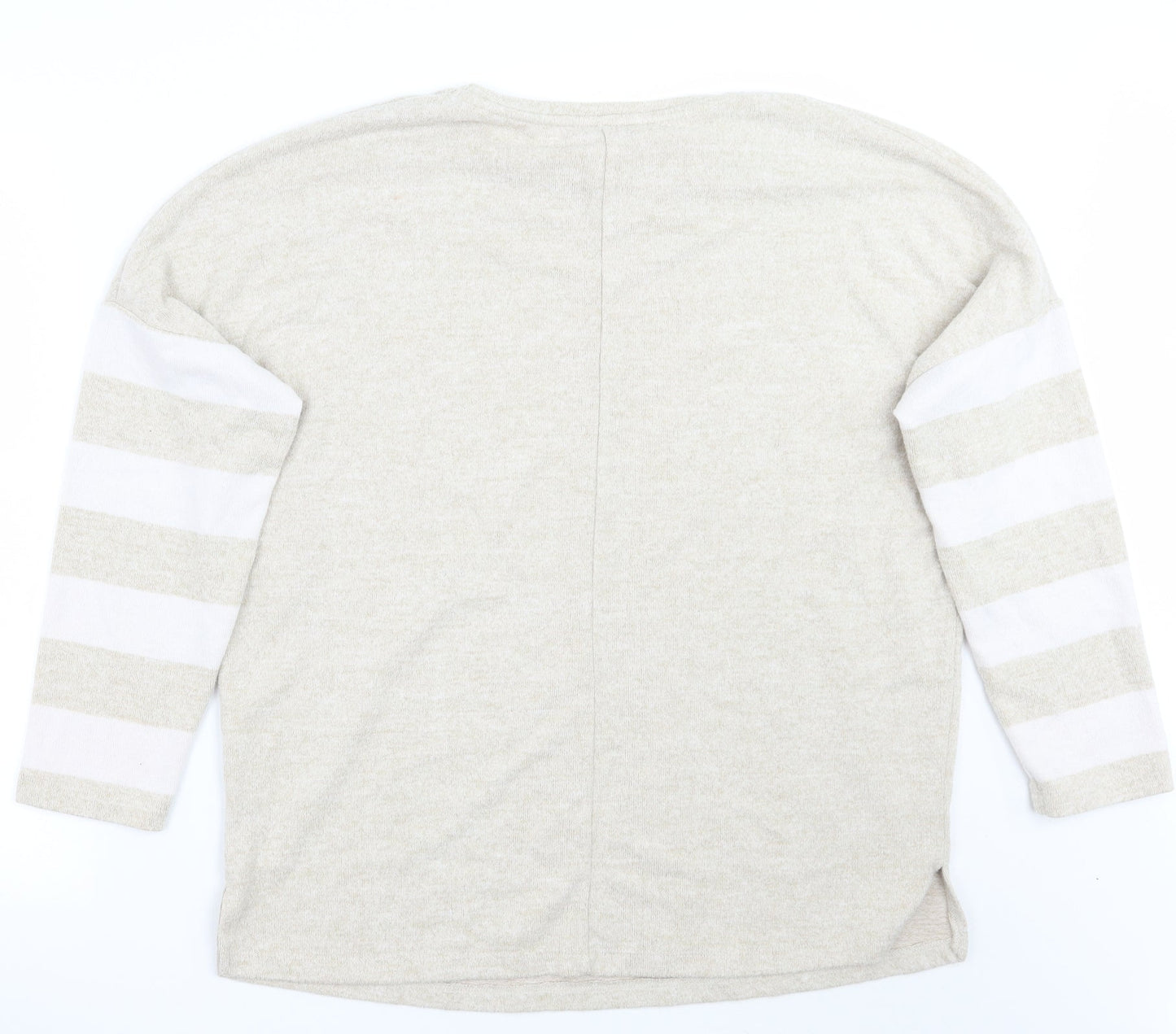 George Womens Beige   Pullover Jumper Size L