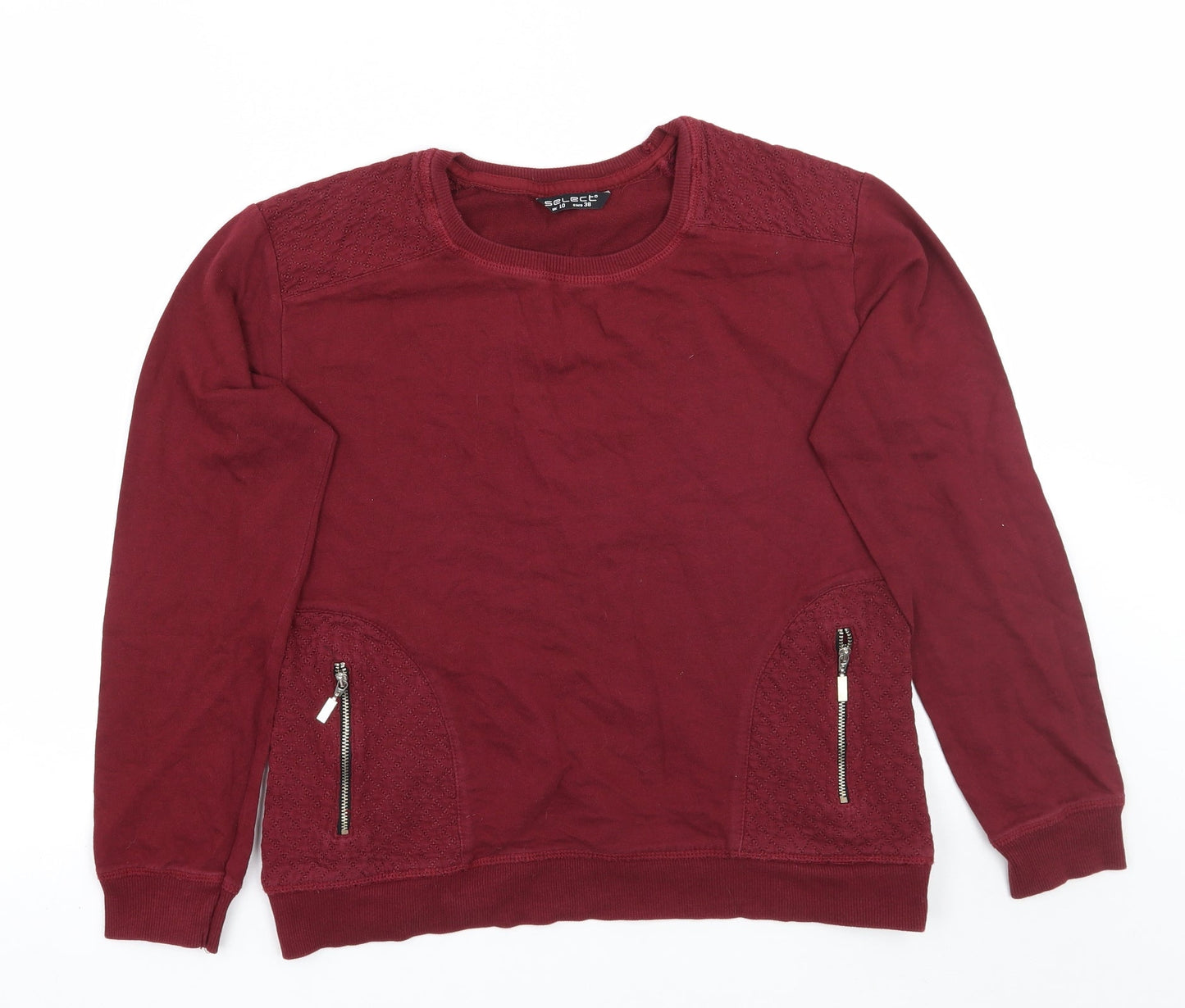 Select Womens Red   Pullover Jumper Size 10