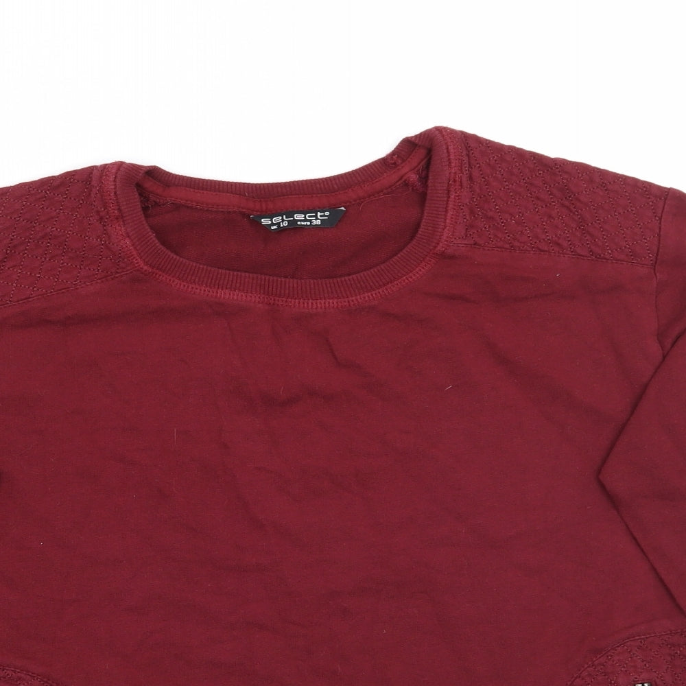 Select Womens Red   Pullover Jumper Size 10