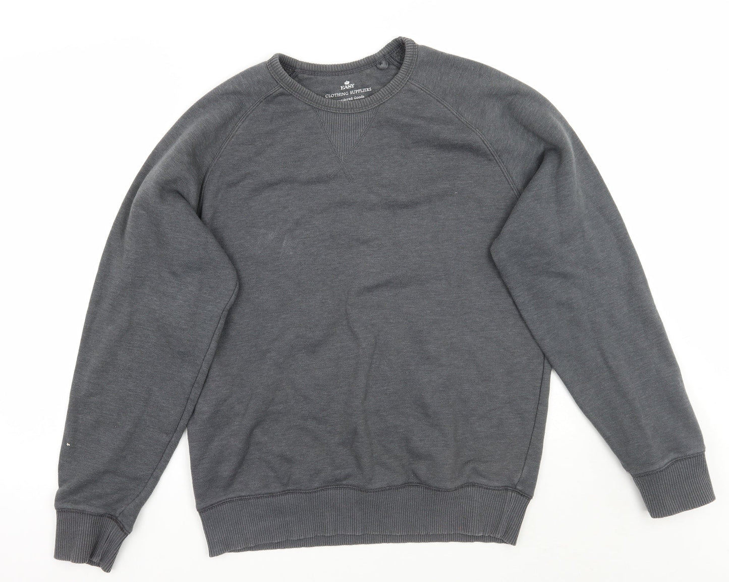 Easy Womens Grey   Pullover Jumper Size M