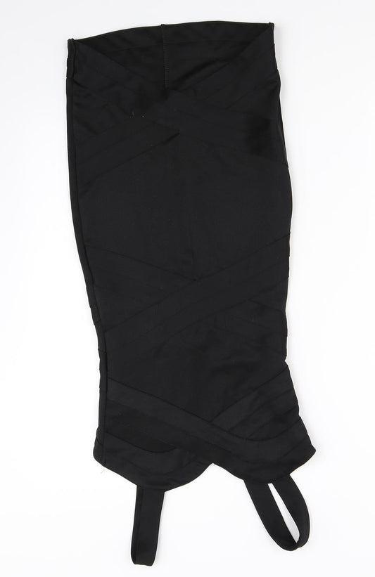 H&M Womens Black   Bodycon  Size 34