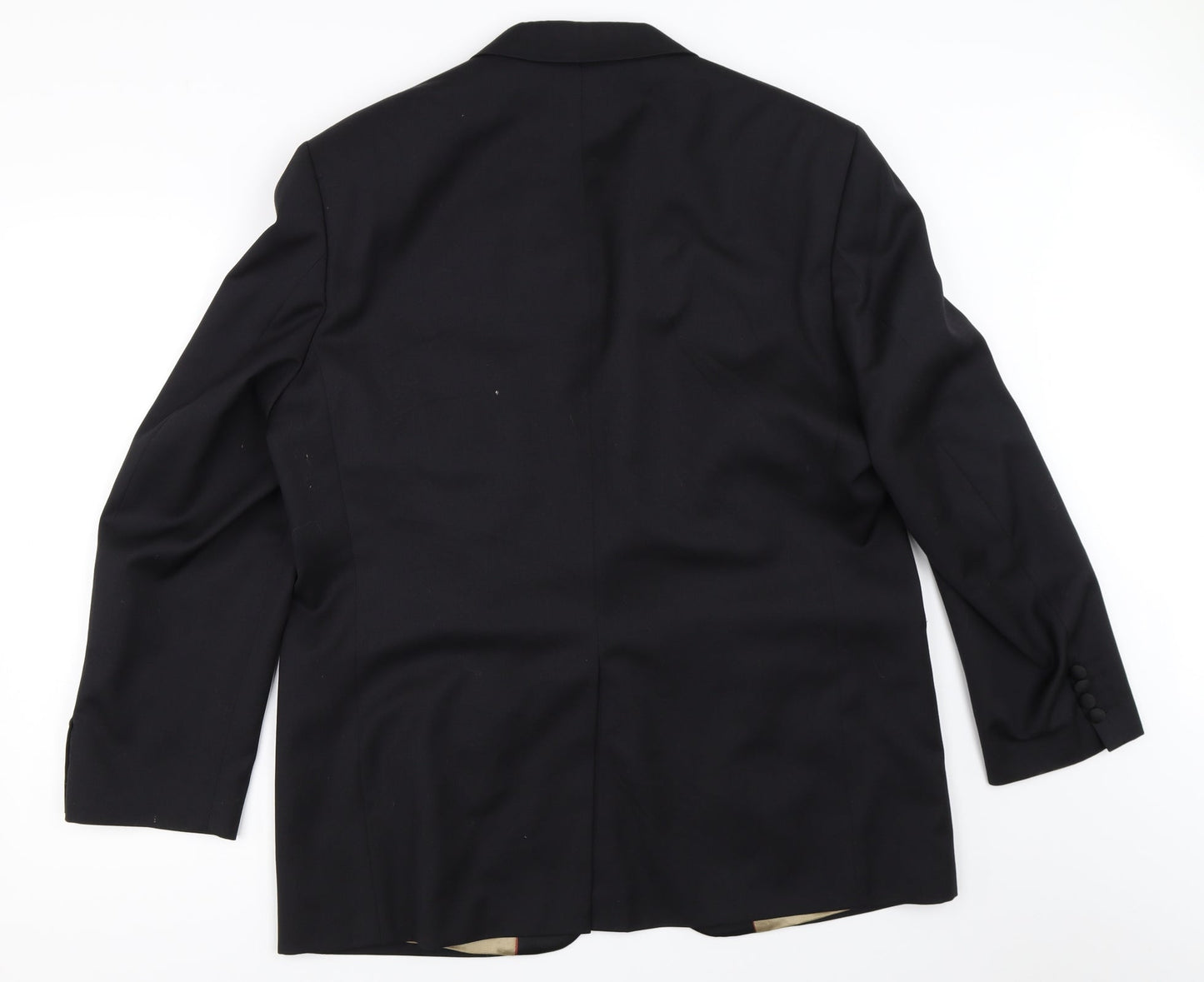 Preworn Mens Black   Jacket Blazer Size 42