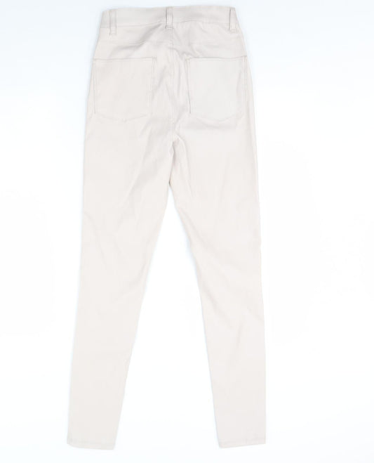 Denim & Co. Womens Pink   Capri Leggings Size 8 L29 in
