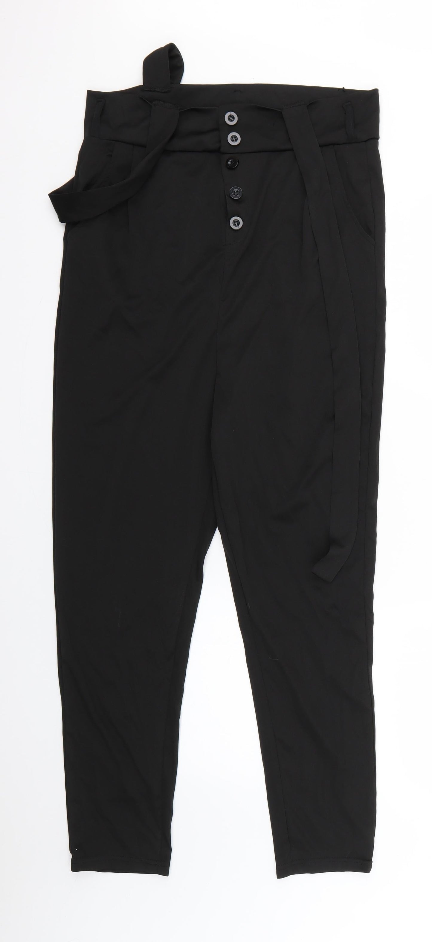 Preworn Womens Black   Trousers  Size XL L25 in