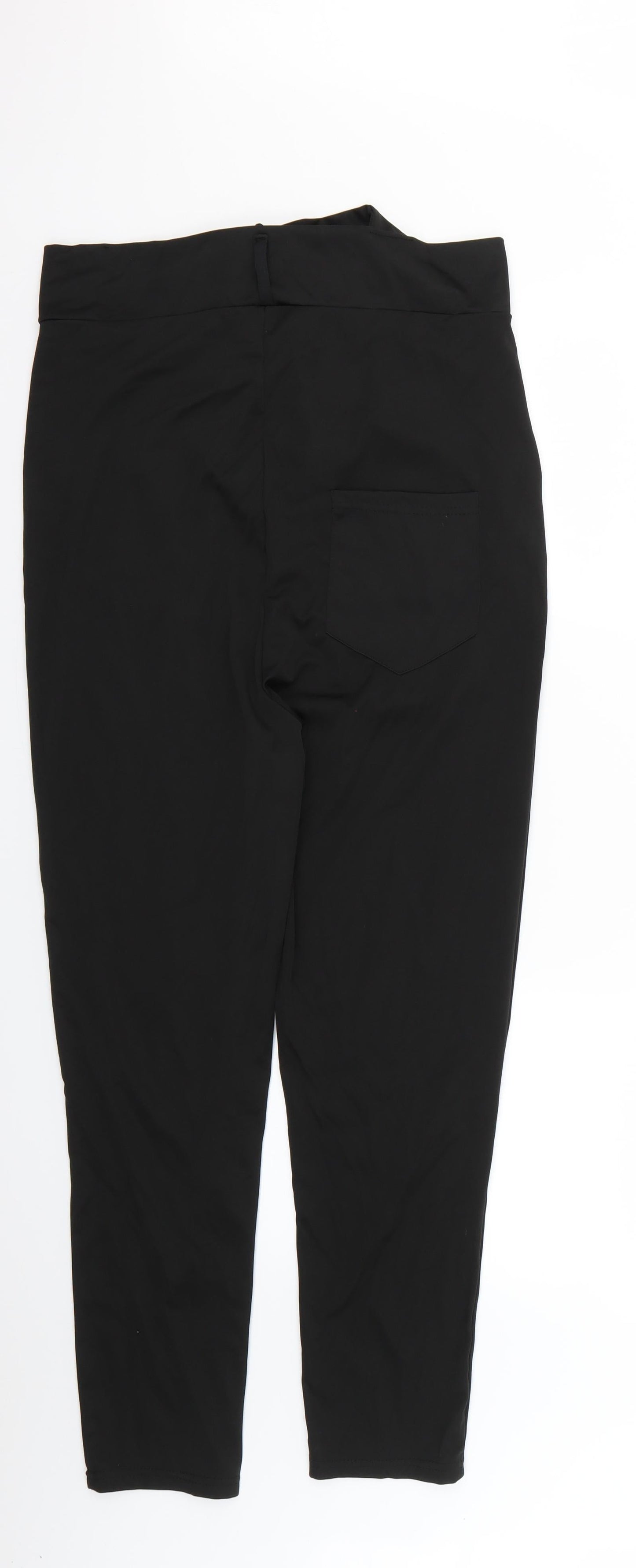 Preworn Womens Black   Trousers  Size XL L25 in