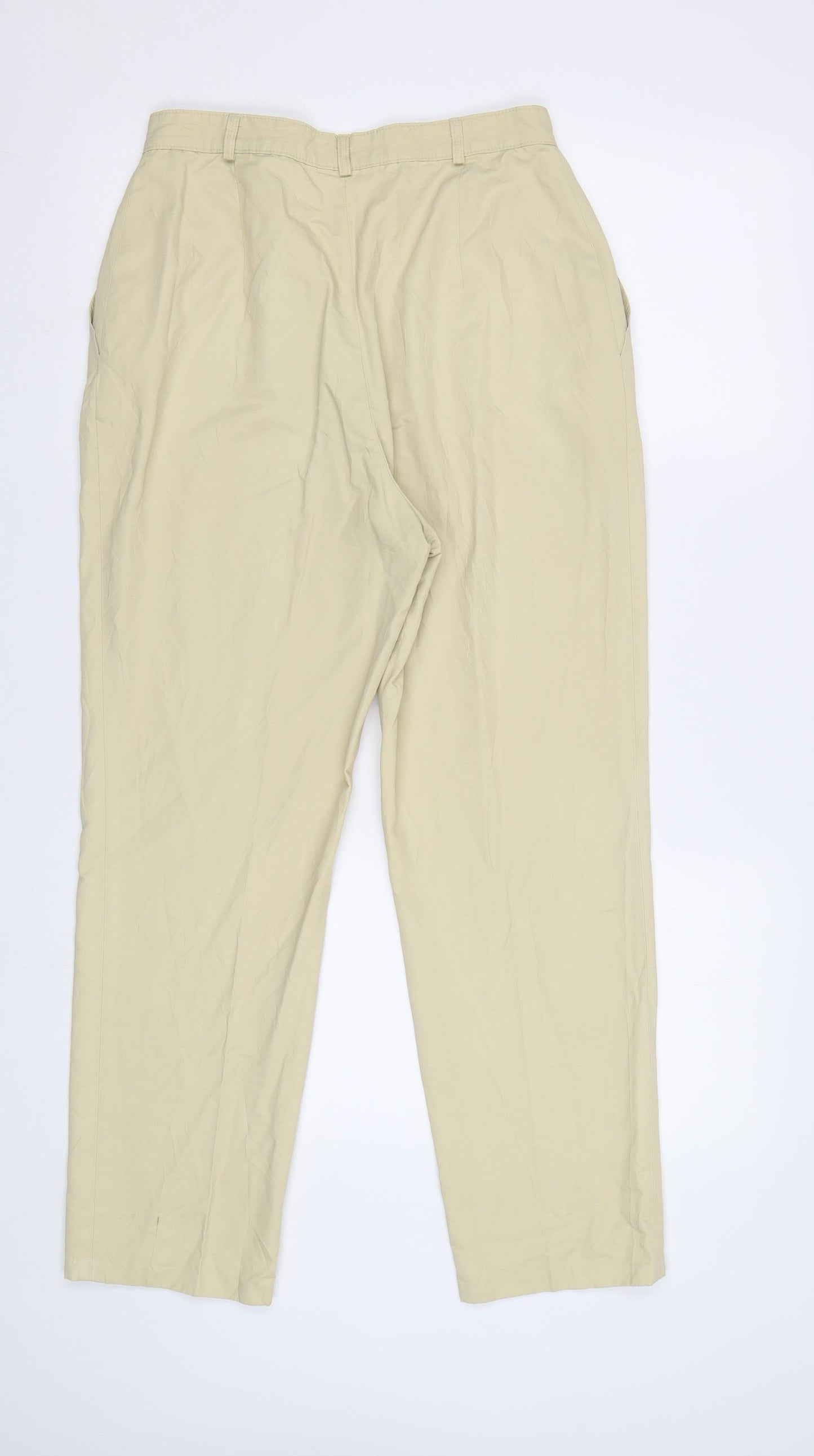 Bianca Womens Beige   Trousers  Size 12 L28 in