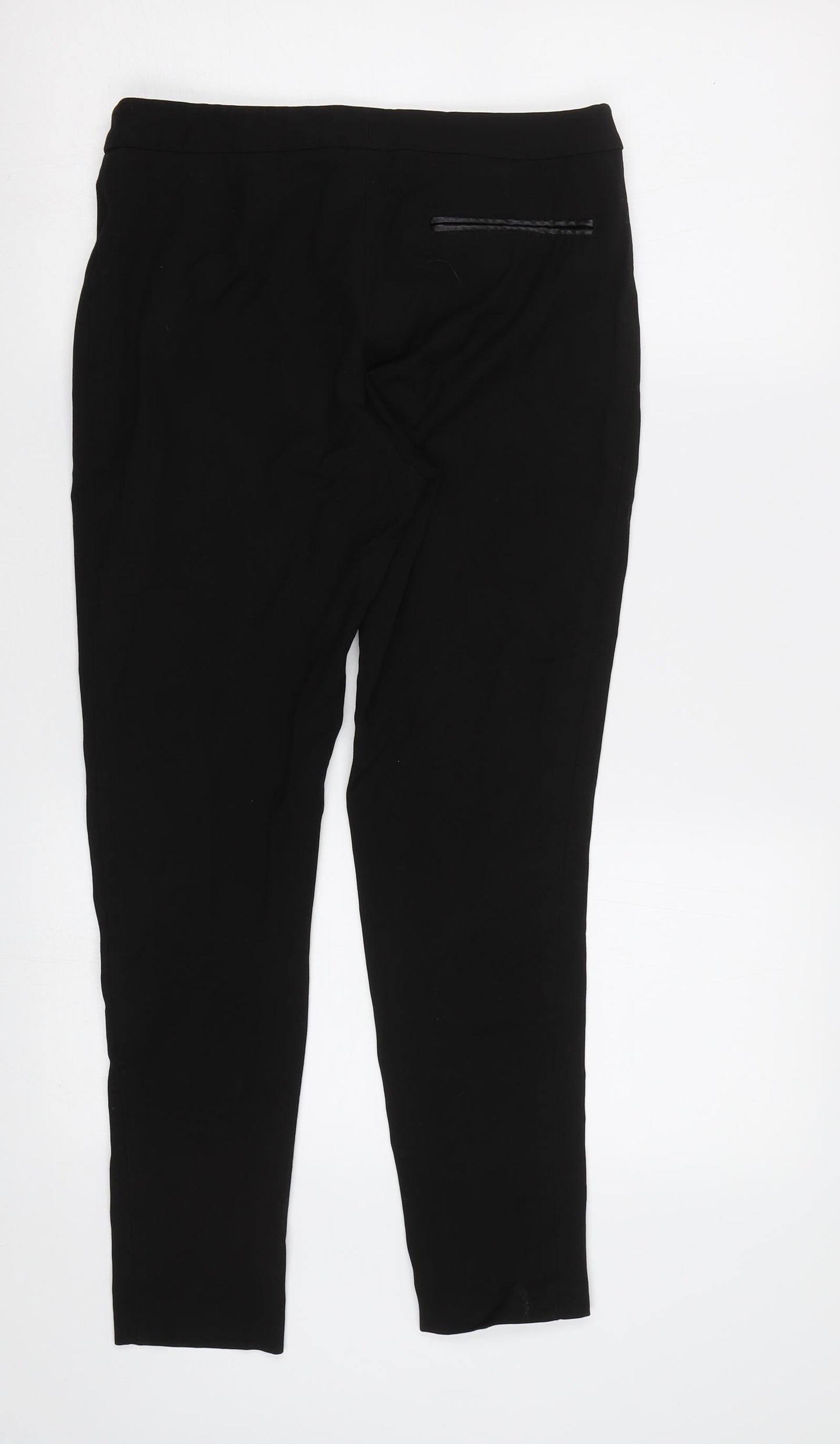 Oasis Womens Black   Dress Pants Trousers Size 8 L27 in