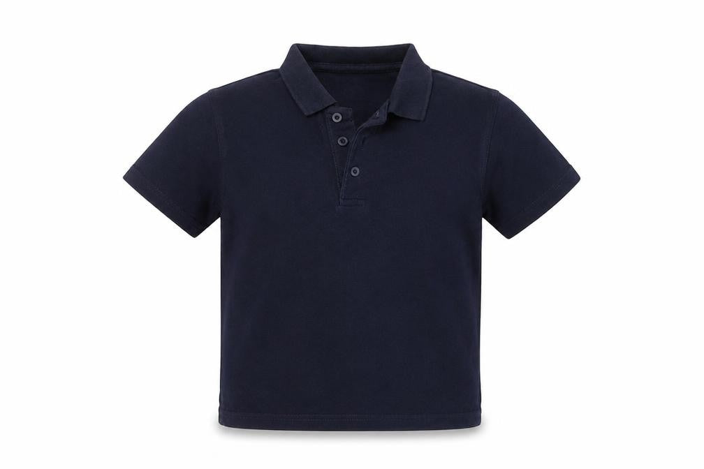 George Boys Blue   Basic Polo Size 8-9 Years