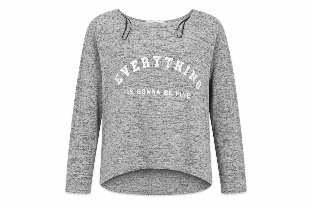 H&M Girls Grey   Pullover Jumper Size 10-11 Years