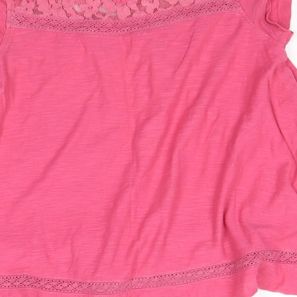 Matalan Girls Pink   Basic Blouse Size 9 Years