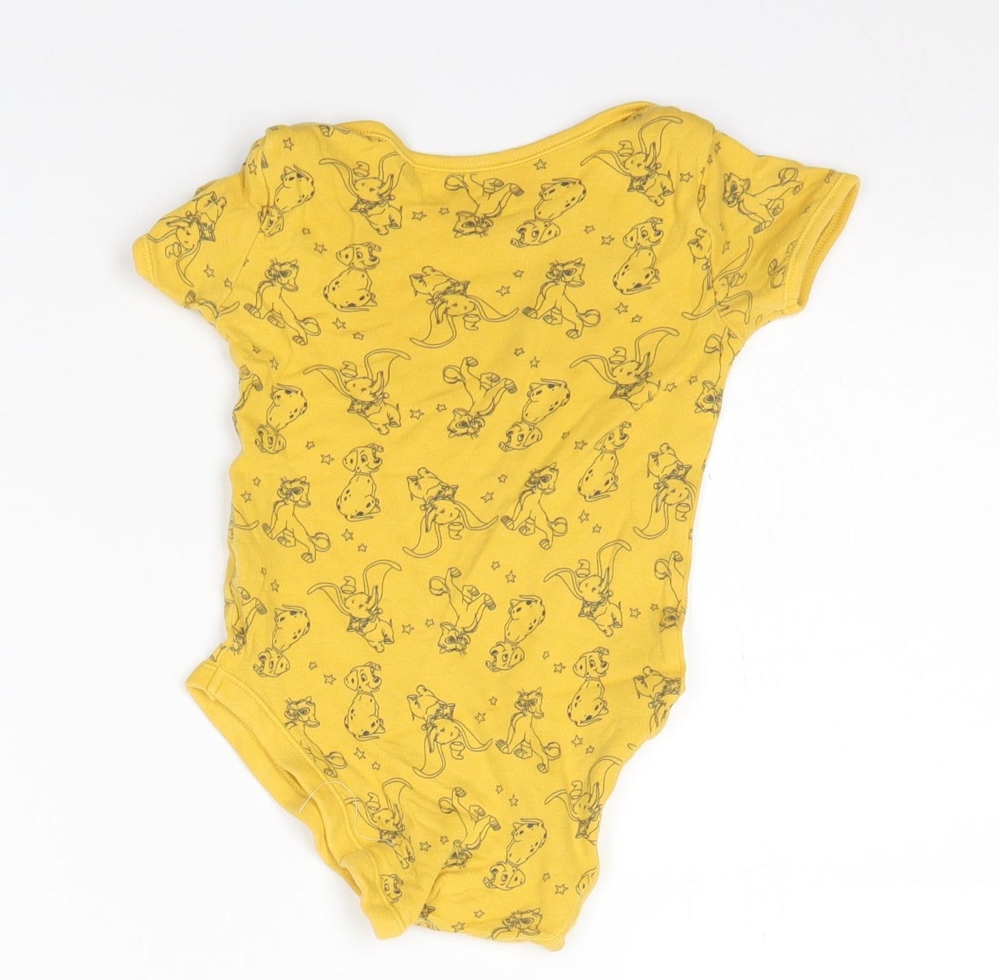 George Baby Yellow   Babygrow One-Piece Size 18-24 Months