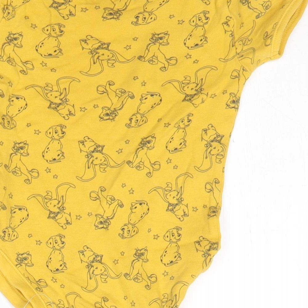 George Baby Yellow   Babygrow One-Piece Size 18-24 Months