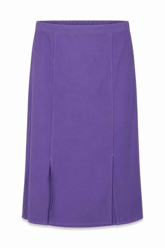 M&S Womens Purple   A-Line Skirt Size 10