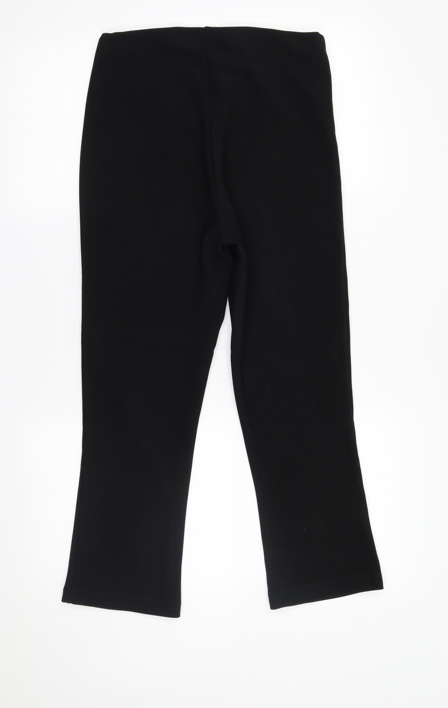 Preworn Womens Black   Trousers  Size 10 L23 in - short leg