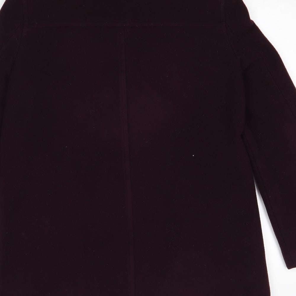 EWM Womens Red   Overcoat Coat Size 12