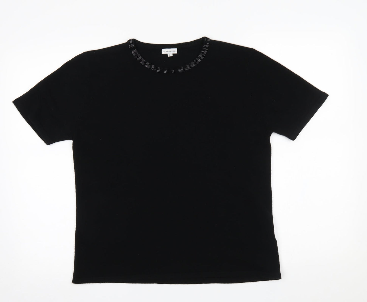 YS collection Womens Black   Pullover Jumper Size L