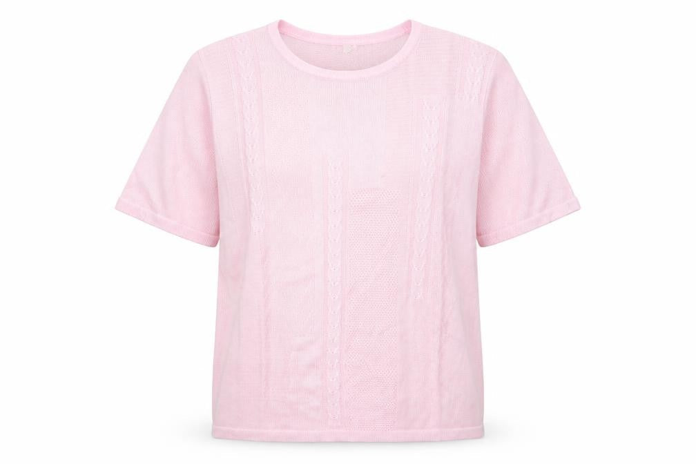 Preworn Womens Pink  Knit Pullover Jumper Size 12
