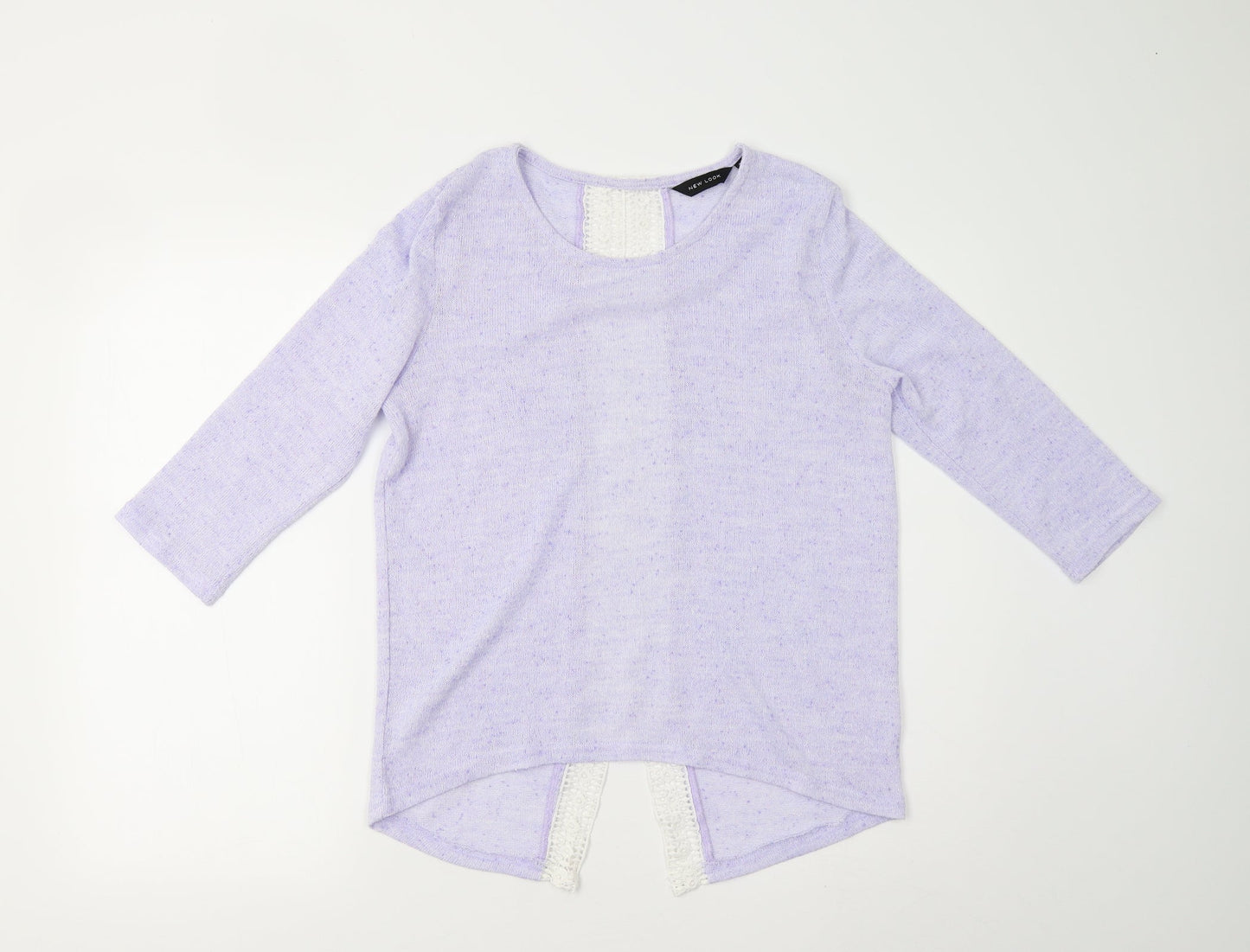 New Look Womens Purple   Pullover Jumper Size 10