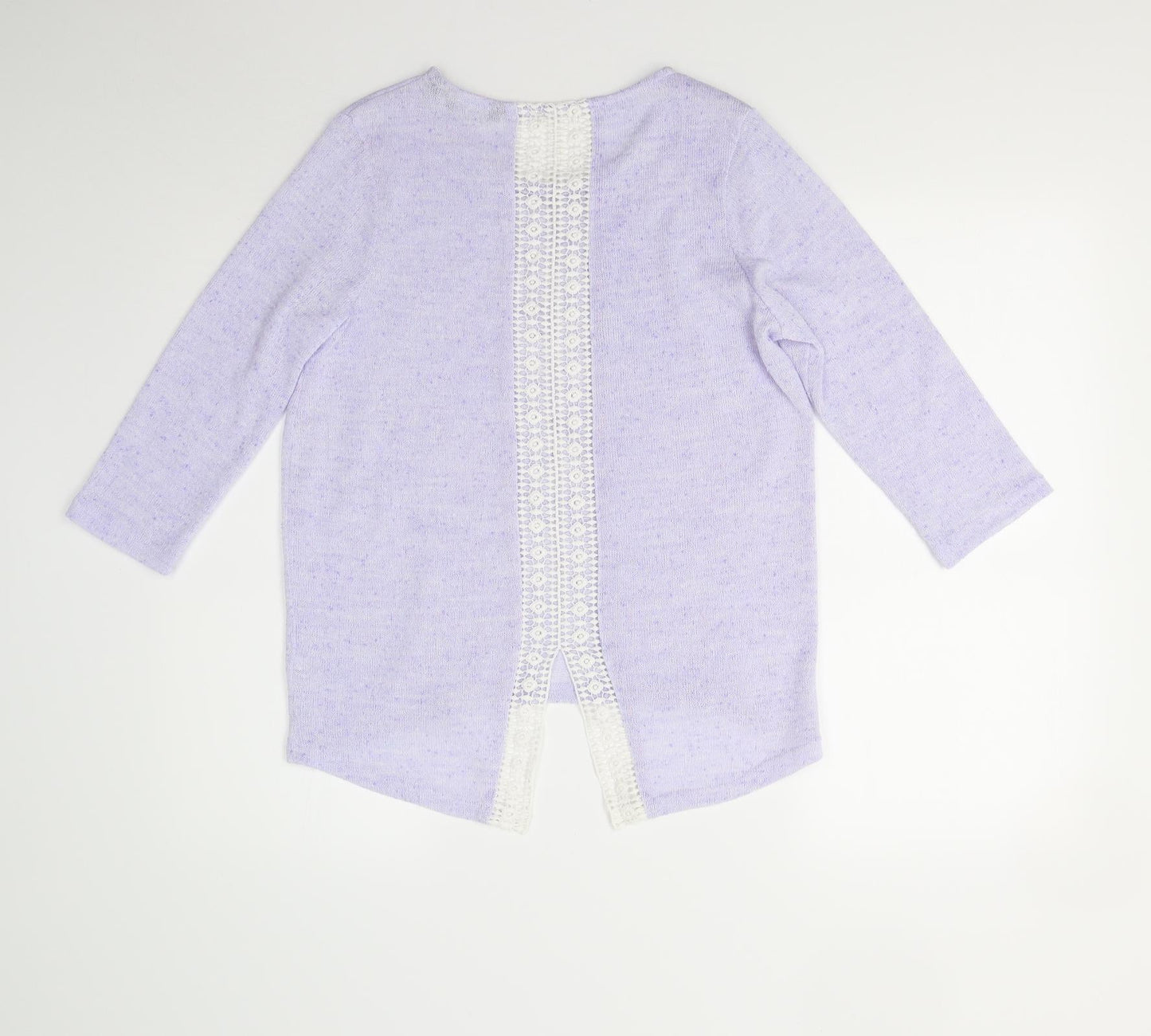 New Look Womens Purple   Pullover Jumper Size 10