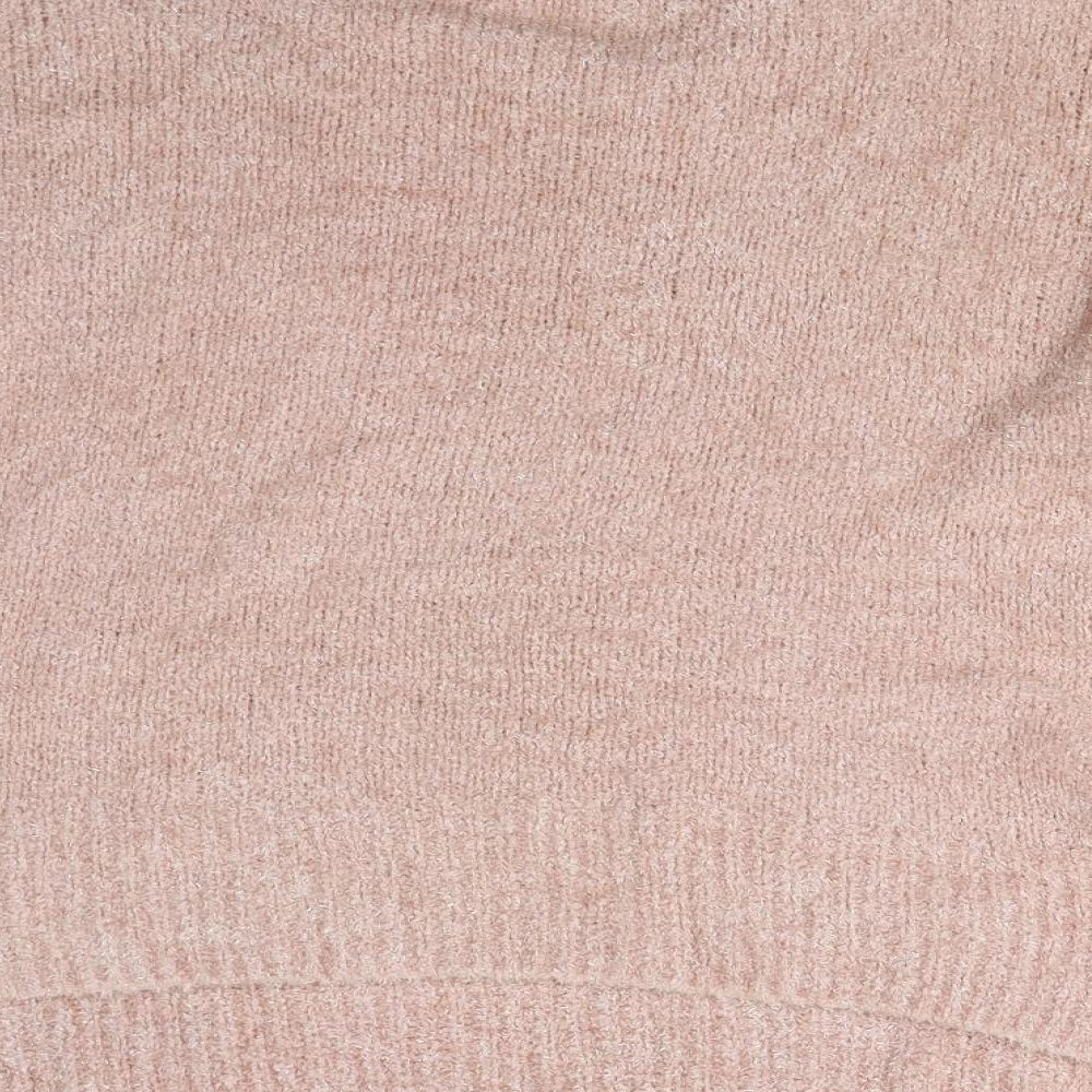 George Womens Pink  Knit Pullover Jumper Size 16