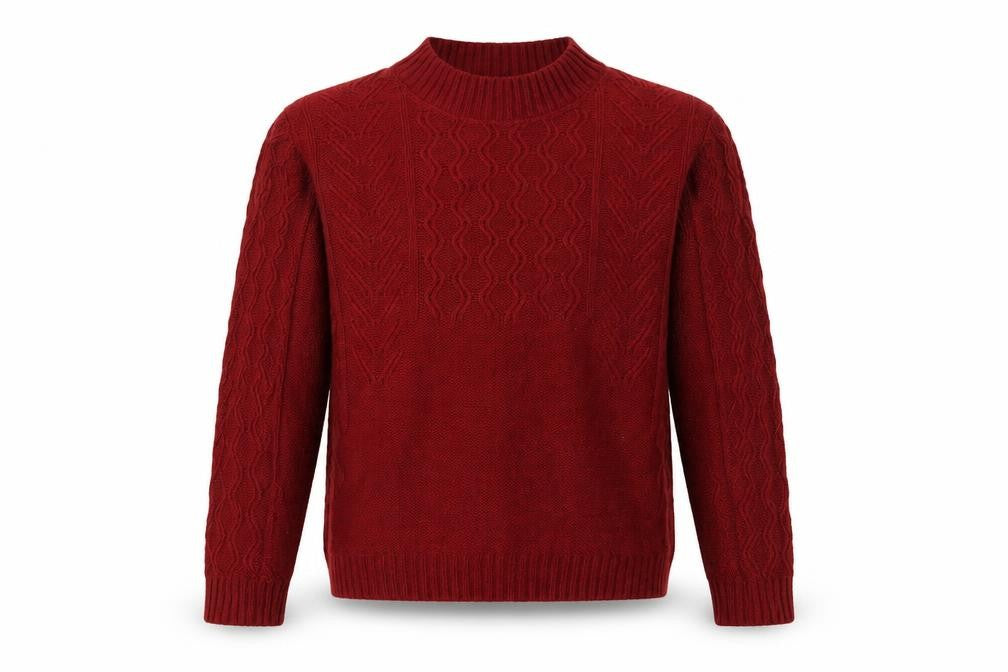 Matalan Womens Red  Knit Pullover Jumper Size M
