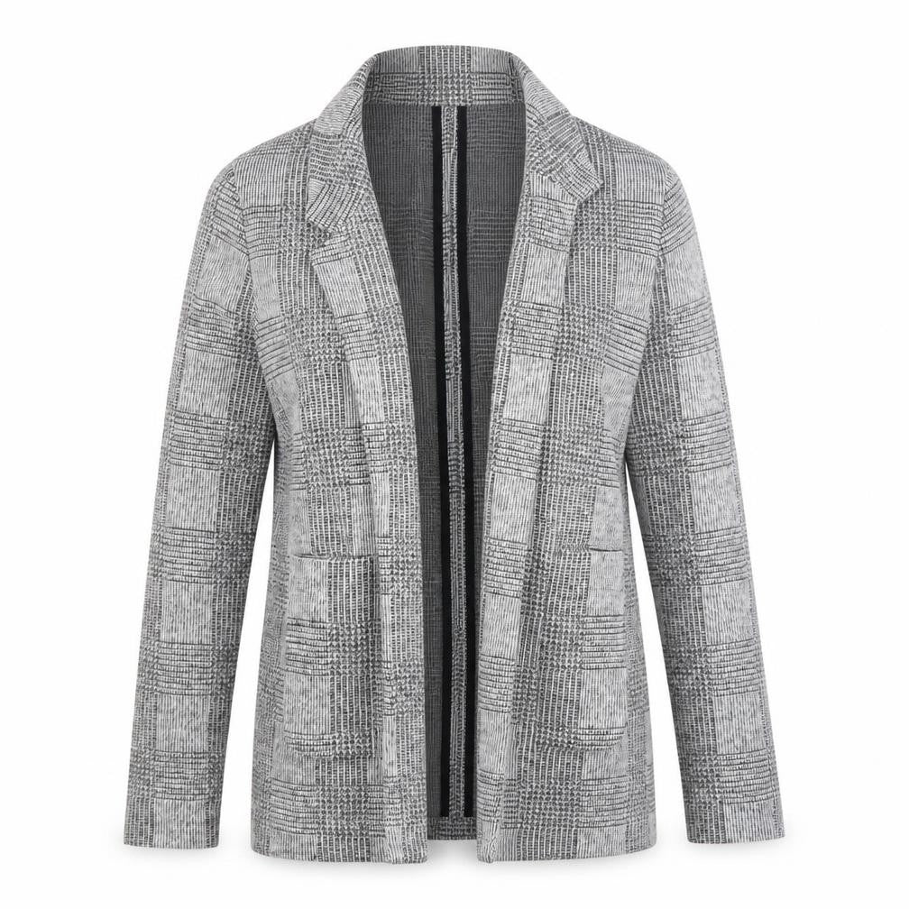Topshop Womens Multicoloured Check  Cardigan Jumper Size 8