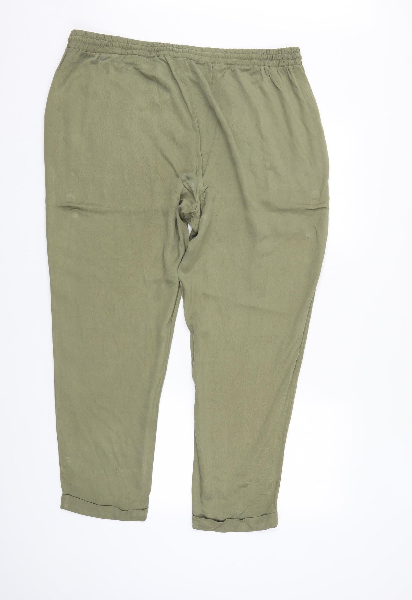 Papaya Womens Green   Trousers  Size 20 L28 in