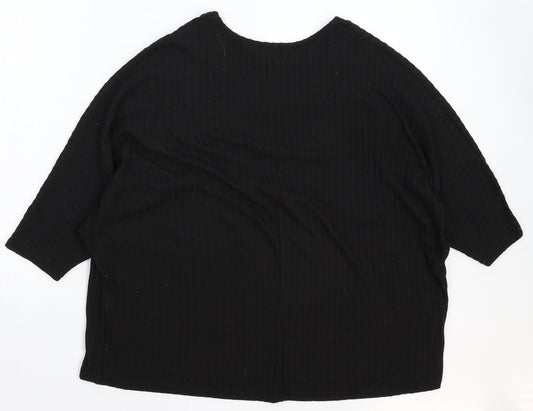 New Look Womens Black   Basic T-Shirt Size M