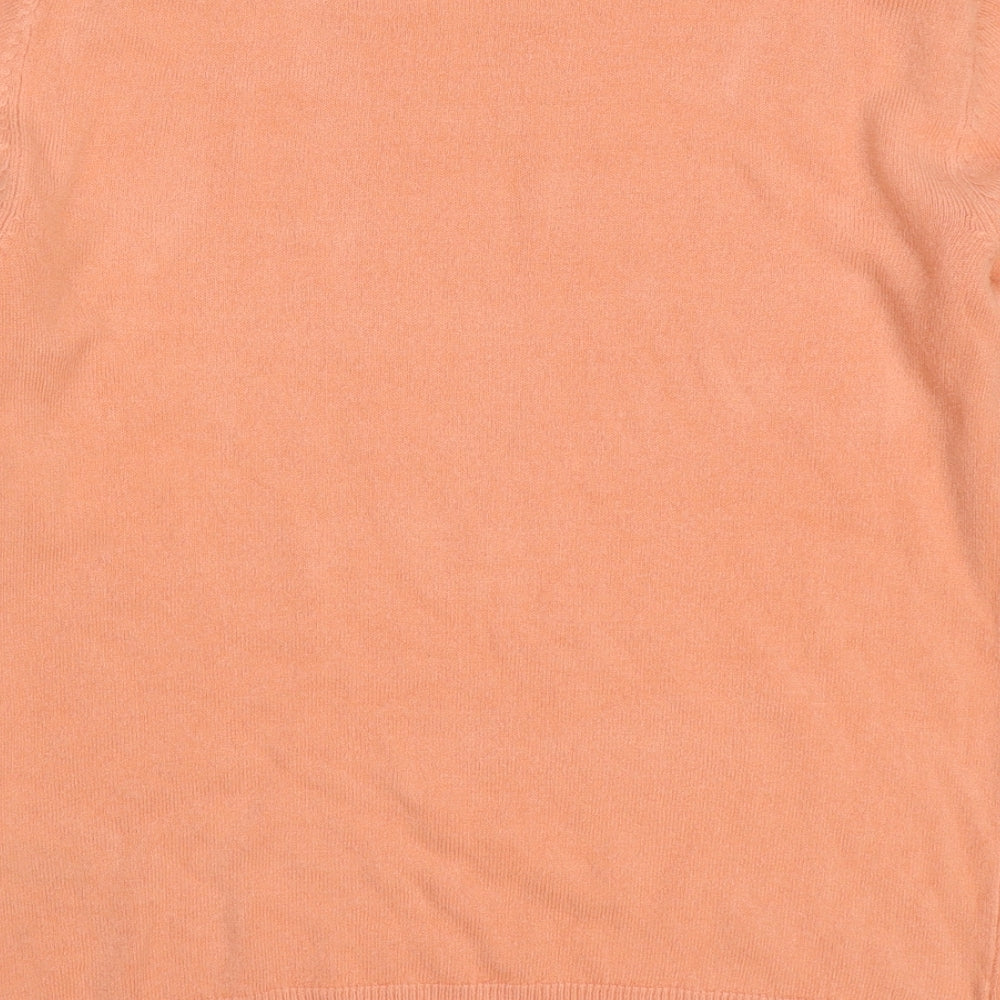 Marks and Spencer Womens Pink  Knit Pullover Jumper Size 8