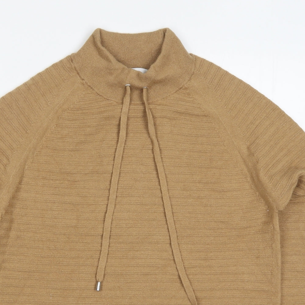 Very Womens Brown  Knit Pullover Jumper Size 8