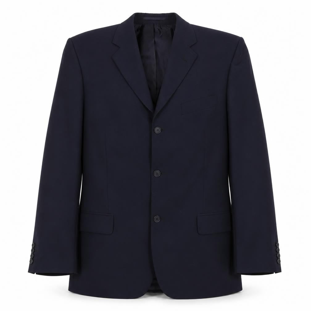 Pinstripe Mens Blue   Jacket Suit Jacket Size 40