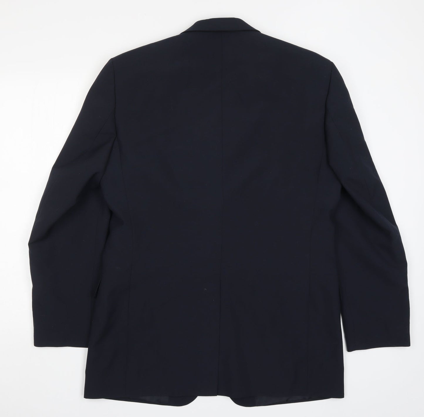 Pinstripe Mens Blue   Jacket Suit Jacket Size 40