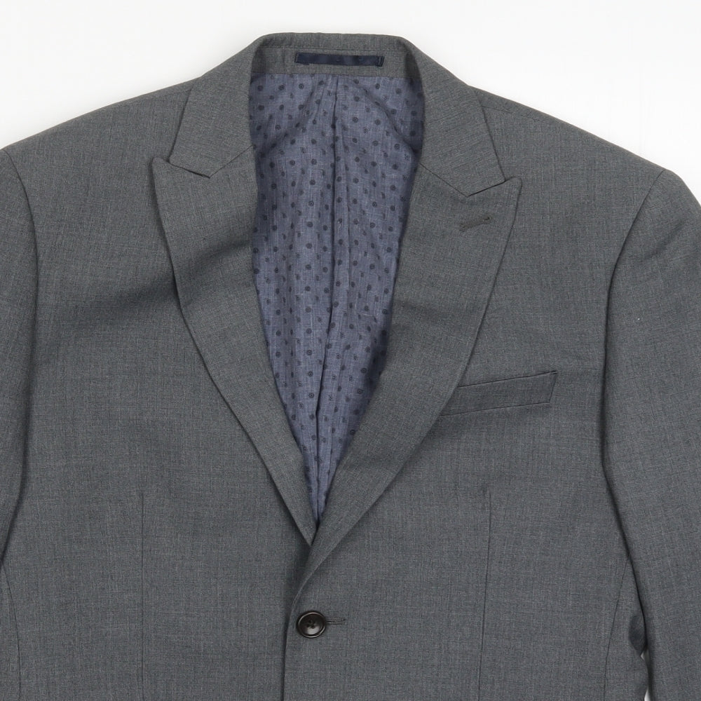 NEXT Mens Grey   Jacket Suit Jacket Size 38
