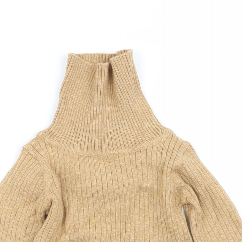 NEXT Girls Beige   Basic T-Shirt Size 3-6 Months