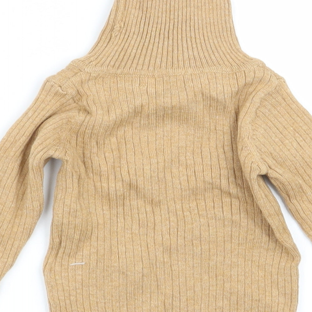 NEXT Girls Beige   Basic T-Shirt Size 3-6 Months
